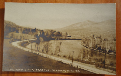 Carte Postale Ancienne Gorham NH - Escalade Mont Washington - 1914 - RPPC