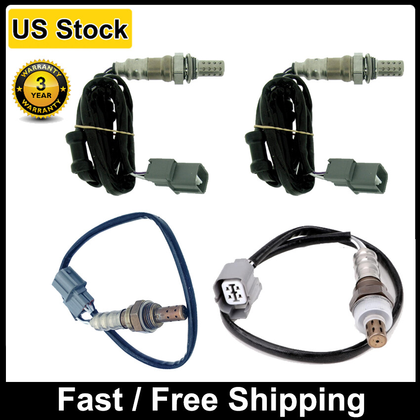 Set Of 4 Upstream+Downstream Oxygen O2 Sensor For Acura NSX 3.2L V6 US 2000-2005