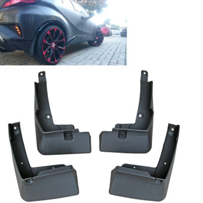 For Toyota C-HR CHR 2018-22 black Left Right Wheel Mud Guard Splash Flap Frame 