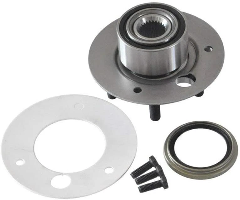 Pair Front Wheel Hub & Bearing for 80s 90s Dodge Grand Caravan Chrysler Plymouth - Image 2 of 4