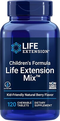 Children's Formula, Life Extension Mix, Natural Berry, 120 Chewable Tablets