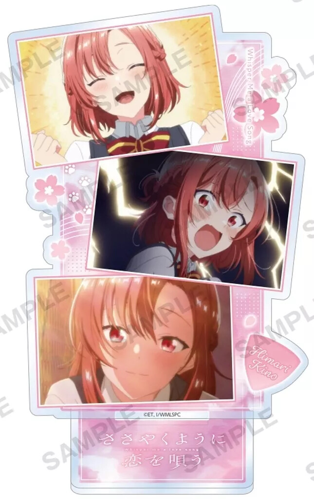 Acrylic Stand Panel Kino Singing