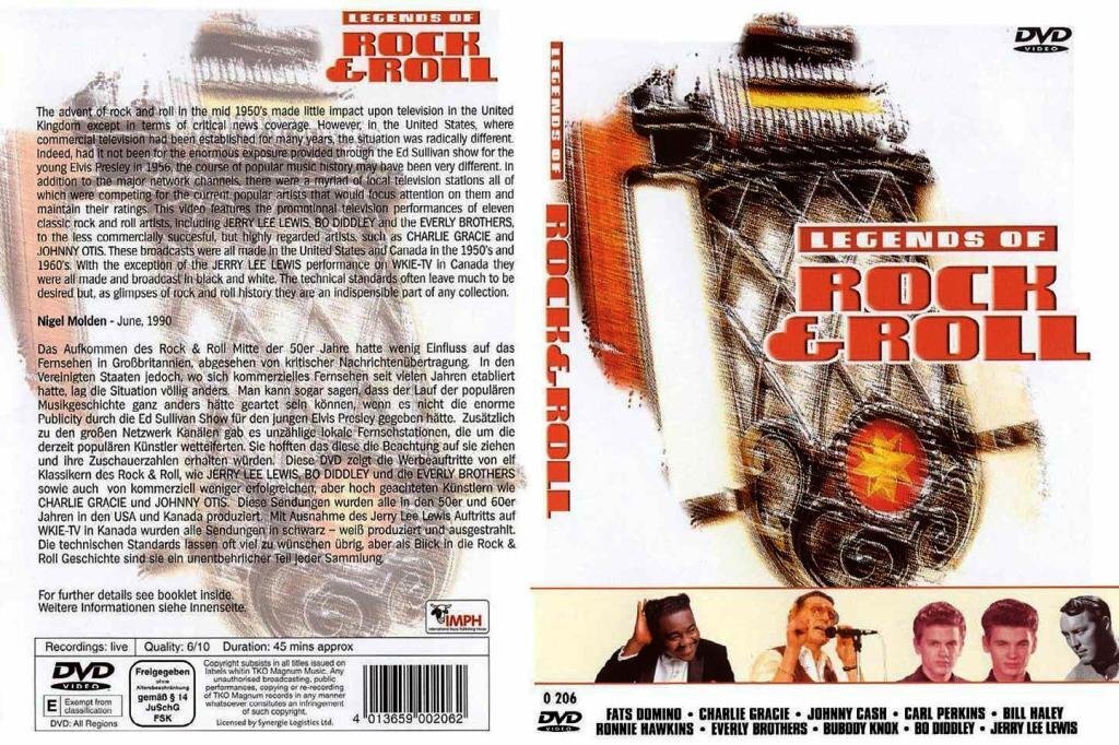 Legends of Rock and Roll (DVD) Various