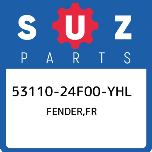 FENDER, FRONT (RED) | MODEL K6 FOR CZW