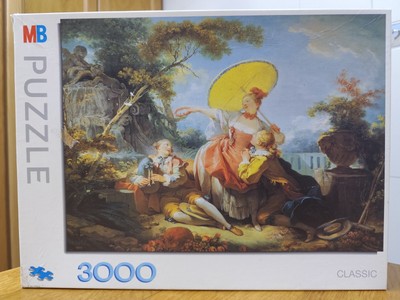MB PUZZLE 3000 The Musical Contest FRAGONARD (1732-1806)