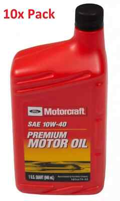 #ad #ad 10 Quarts Set Pack Premium Engine Motor Oil Motorcraft XO10W40QP For Ford $89.99