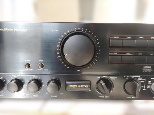 Onkyo Integra A-817XD ステレオアンプ Onkyo Integra A-817XD Integrated Amplifier Tested and Working From