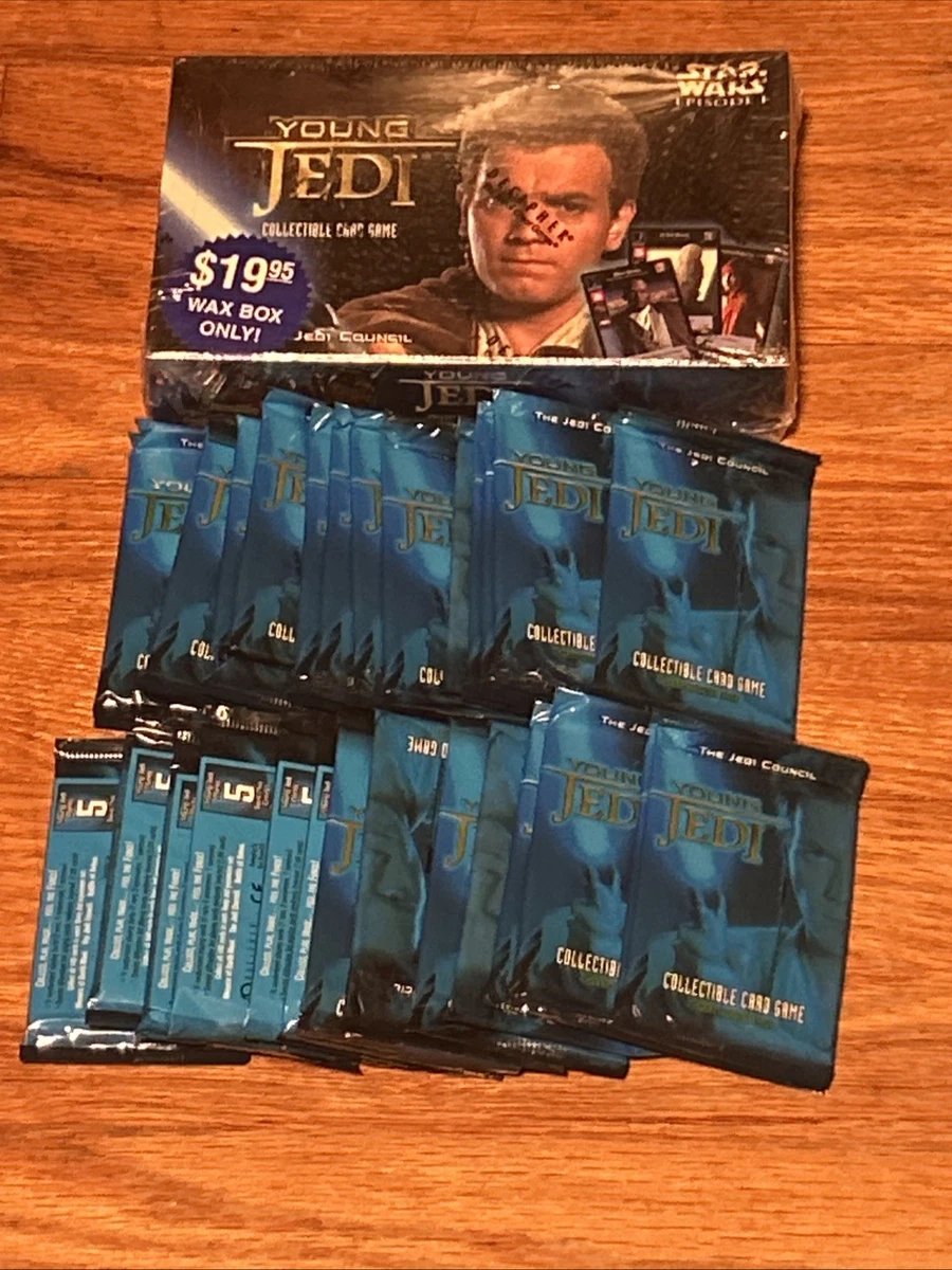 25+ Young Jedi CCG Sealed Collectible Card Game Packs for sale