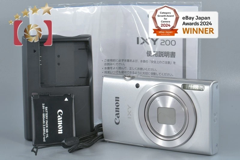 Canon IXY 200 silber 20,2 MP Digitalkamera [TOP]