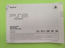 Sony PlayStation 2 PS2 Instruction Manual for Console Only SCPH-70001