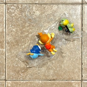 Pokemon Turtwig Chimchar Piplup Kaiyodo Mini Figure Set Nintendo Japan 2006 DS
