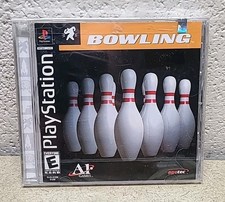 Vtg Bowling PS1 PlayStation 1 - Complete CIB SEALED Video Game