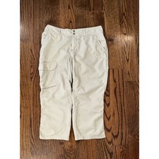 Women's Columbia PFG Omni-Shade Cropped Pants - Size 6