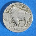 1913 D Buffalo Nickel 5 Cent Piece- Type 1, Raised Ground (N 400)