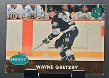 1992 Parkhurst #433 Wayne Gretzky KINGS HOF'er Leaders Hockey card🏒EX