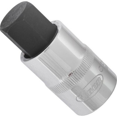 VIGOR Innensechskant Schraubendreher Einsatz 1/2 Zoll 4kt hohl 6kt 17mm V2069