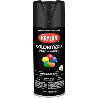 Acrylic Black Spray Paint - Interior/Exterior