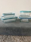 Pyrex Snapware Glass 4pcs Different Sizes