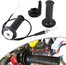 Motorcycle Throttle Universal Throttle Cable Kit Throttle Cable Clamp Twist Thro