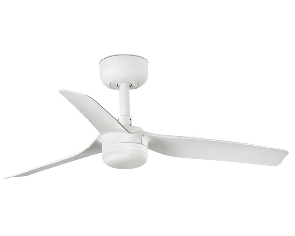 90Cm Energiesparender Deckenventilator Mit LED Und Fernbedienung DC LüFter Weiß-image