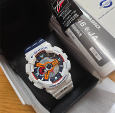 CASIO G-SHOCK GA-110PS-7AJR Evangelion Rei Ayanami Quartz From Japan Unused