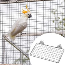 Bird Perch Platform Parrot Stand Shelf Exercise Bite Resistant Cage Accessories