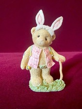 Cherished Teddies 2007 Toni Delivering Happy Easter Wishes Bear Figurine 4009175