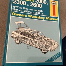 Rover 2000,2300, 2600 new old stock haynes workshop manual 