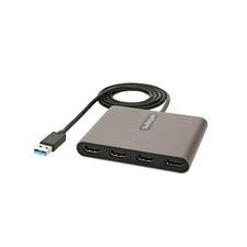 StarTech USB-A 3.0 to 4x HDMI Adapter Quad Monitor 1080p 60Hz Windows