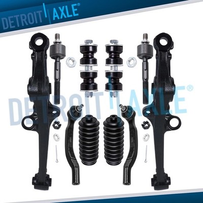 Front Lower Control Arms Tie Rods Sway Bars for Honda Accord Odyssey Acura CL