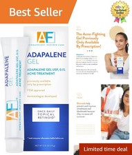 0.1 Adapalene Gel for Acne - Dermatologist Developed Treatment, 0.5 Ounce