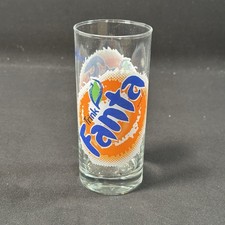 Fanta Glas 0,3 L Glas Trinkglas Vintage Werbung Trink Fanta Ruhr Kristall