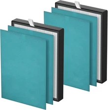 KJ203F True HEPA Replacement Filter Compatible with Colzer 142C, Mooka KJ203F, E