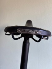 Brooks B17S Standard (B211) Schwarz für Damen + Leder Fahrrad Sattel