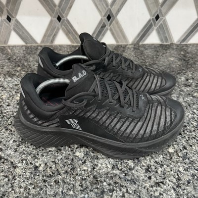 RAD R1 Shoes Mens Size 13 Triple Black Training Athletic Gym Running CrossFit