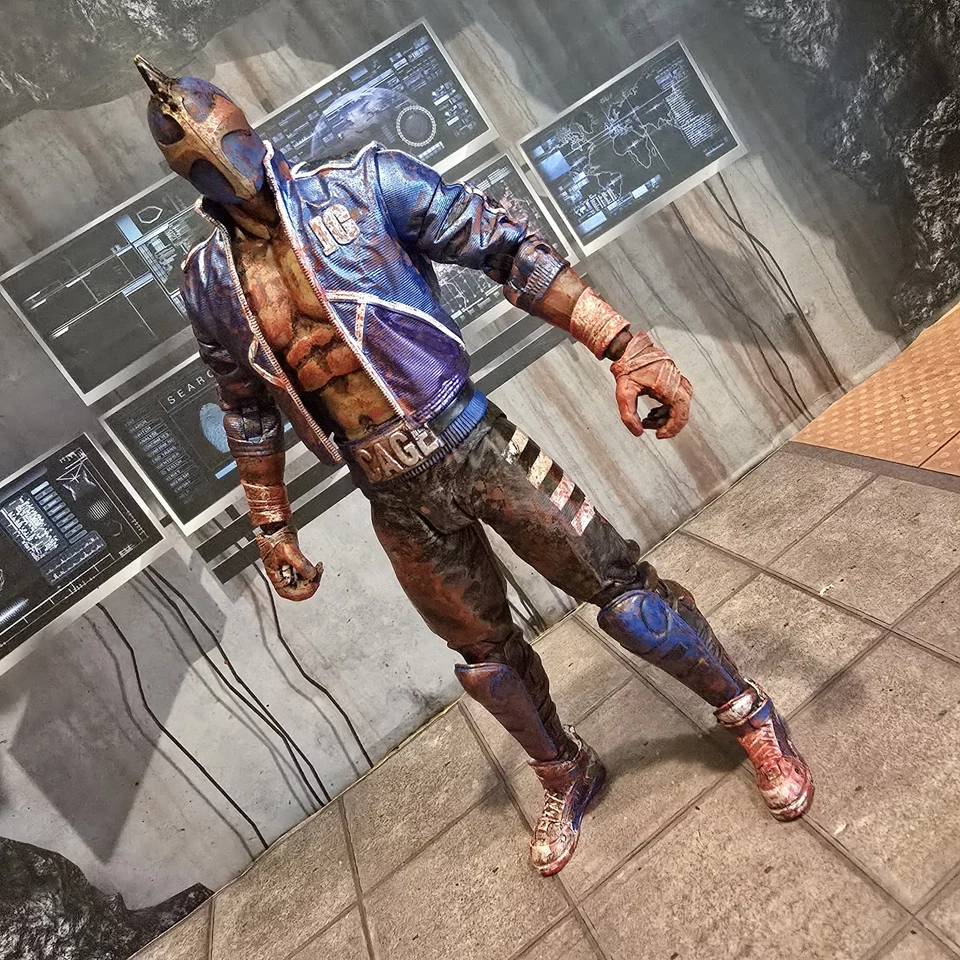 Lote McFarlane Mortal Kombat Johnny Cage Personalizado Mcfarlane DC Multiverso Batman Foto 4 de 4