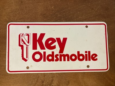 Key Oldsmobile Columbus Ohio License Plate Booster Plastic