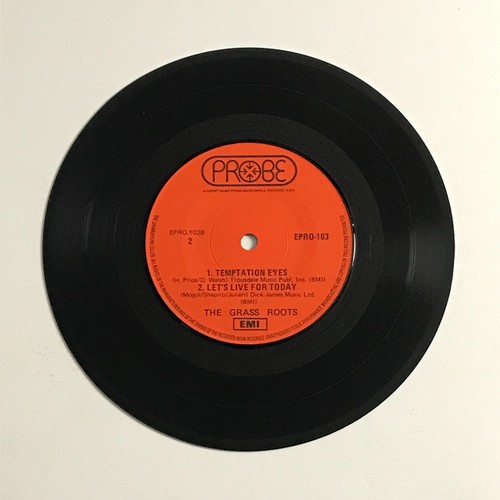 The Grass Roots - Two Divided By Love 7" Vinyl Record - EPRO-103 NM/NM - Photo 4/5