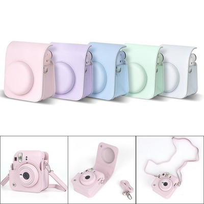Schützen und lagern Sie Ihre für Instax für Mini 12 stilvolle PU-Leder Kamera