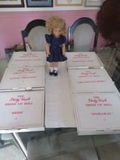 Danbury Mint Shirley Temple Dress-Up Doll 16  Plus 6 Outfits