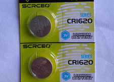 2 X CAR KEY FOB BATTERY FOR Mazda 6 3 CX7 MX5 CR1620 BATTERIES