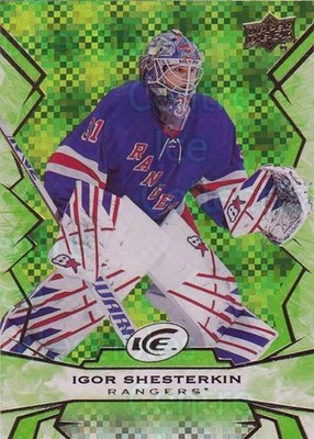 2022-23 UD Ice Green #82 Igor Shesterkin