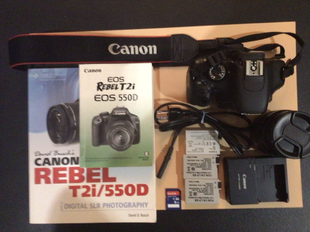 25+ Canon EOS Rebel T2I Digital SLR Cameras for sale | Updated Oct