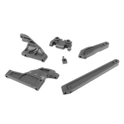 Tekno RC Chassis Brace Set (revised front/rear/center EB/ET48 2.0) TKR9062B