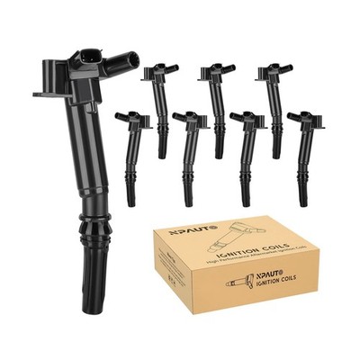 NPAUTO Ignition Coil Pack Compatible with 6.2 6.2L V8 Ford F250 F15... Fast Ship