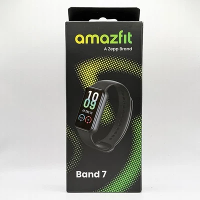 Amazfit Band 7 Smartwatch - Black Brand New Sealed