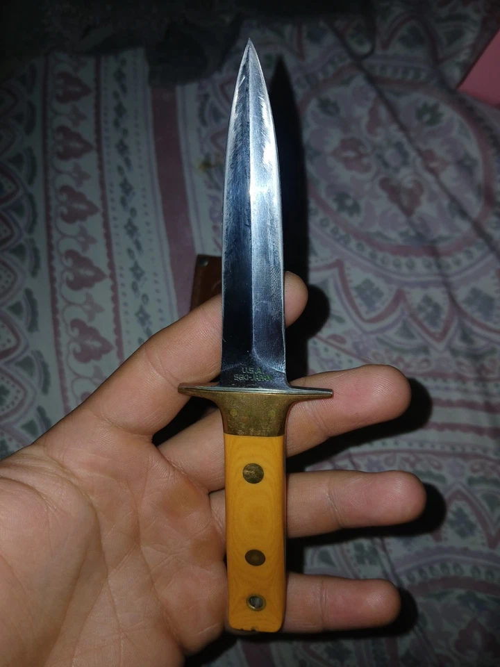 CUCHILLO BOTA COLMILLO AL MAR 5001 SEKI-JAPÓN Foto 4 de 4