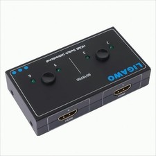 GW146e Ligawo 6518760 HDMI Switch Umschalter bidirektional Duplex 1x2