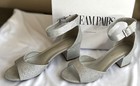 DREAM PAIRS Women's CHUNKLE Size 9 Silver / Glitter NIB — photo 3