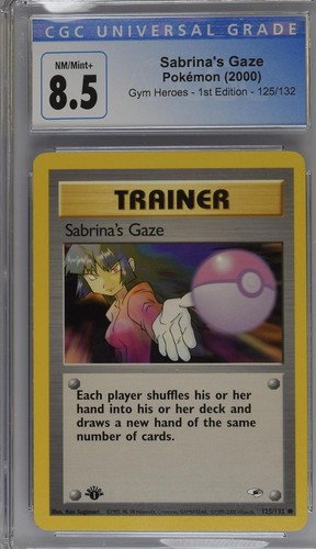 Sabrina's Gaze (1st Edition) graded CGC 8.5 for sale on eBay